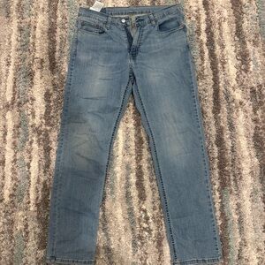 Levi's Blue Denim Jeans with Tan Label